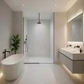 minimalist modern bathroom designs