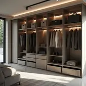 luxury walkin wardrobe in new delhi gurugram